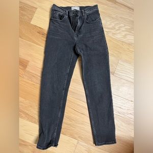 Everlane - the cheeky jean size 28 in black denim